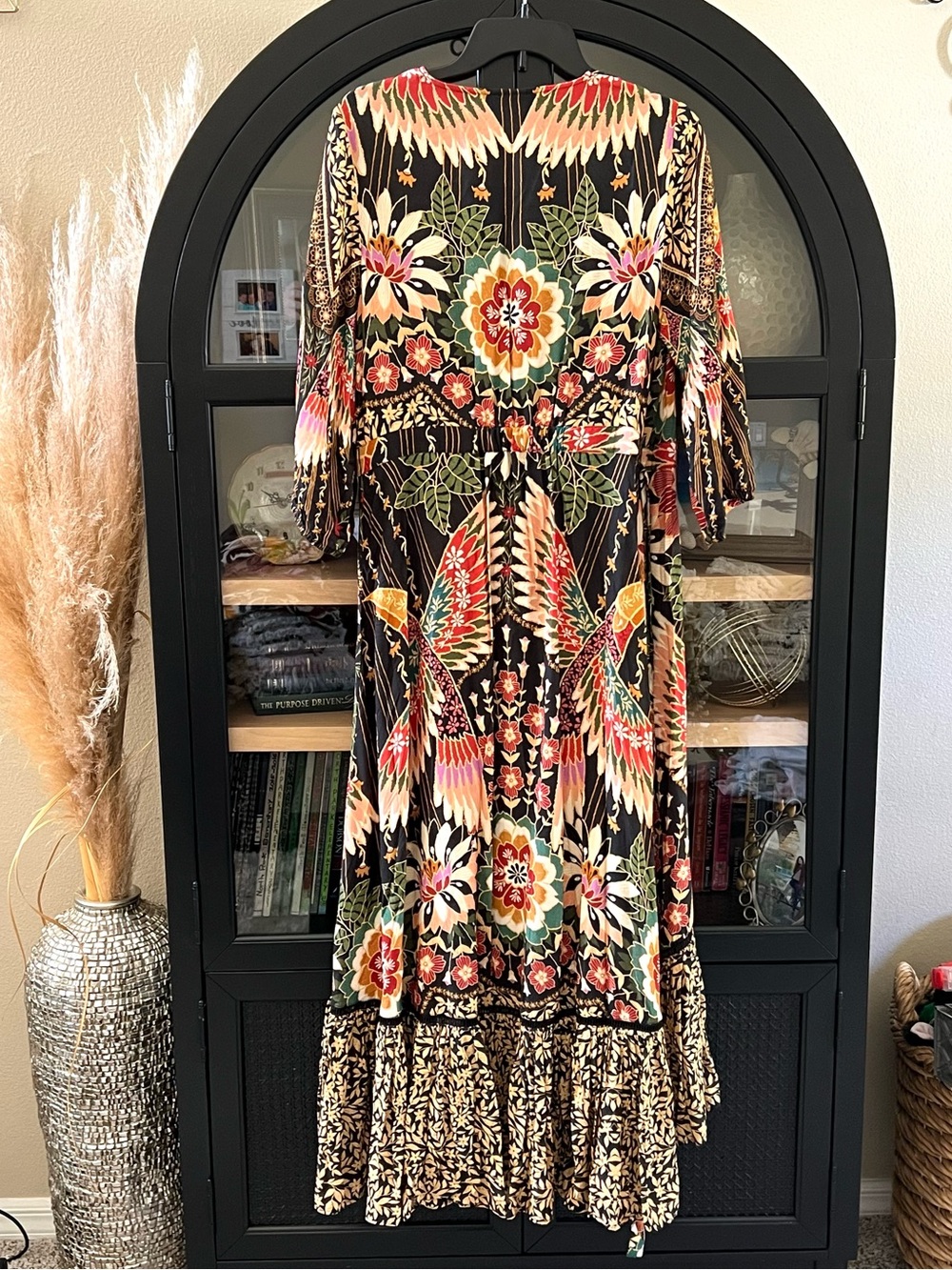 FARM Rio Tropical Amorina Wrap Maxi Dress - Picture 9 of 12